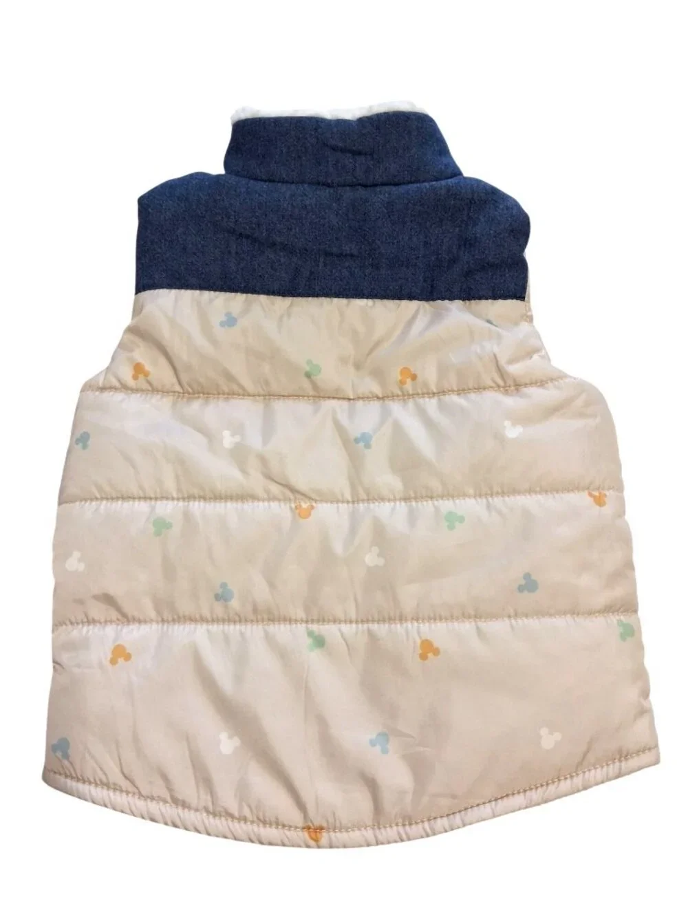 Disney Baby Mickey Mouse Puffer Vest 12M NWT